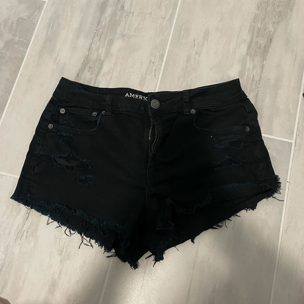 American Eagle Hi-Rise Festival Jean Shorts